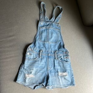 Kids ripped overalls